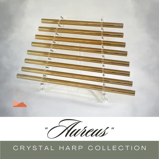 "Aureus" Crystal Harp